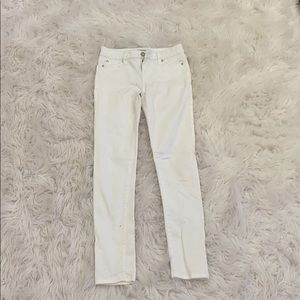white jeans